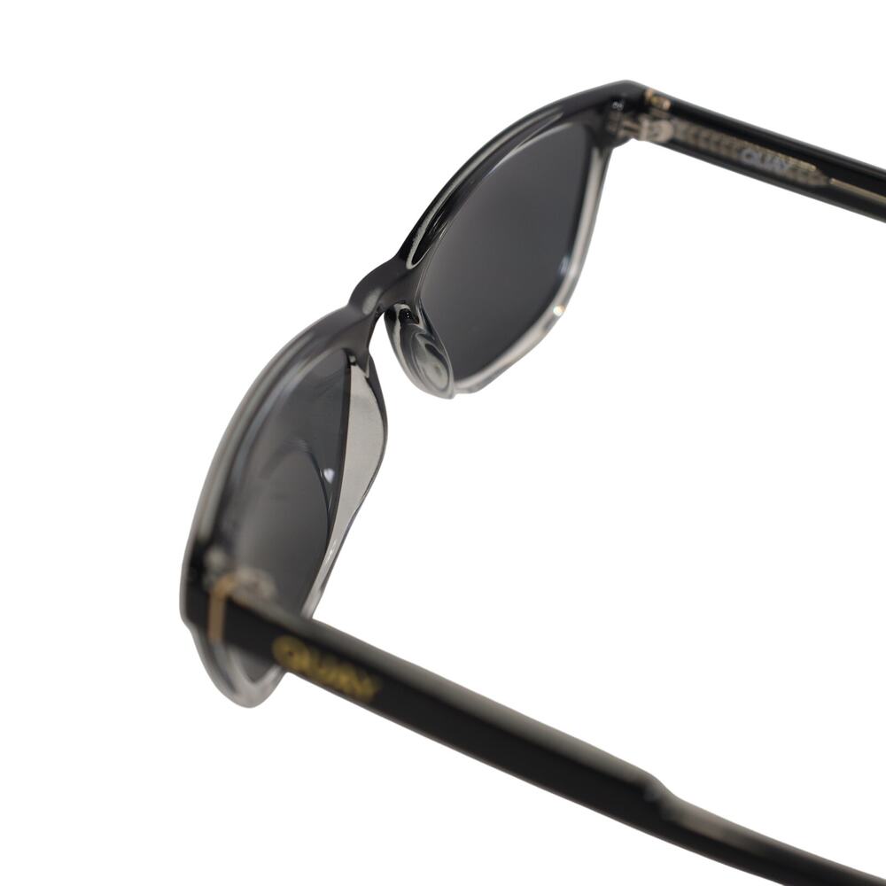 Quay Australia HARDWIRE Rectangle Sunglasses - Black Clear / Smoke - NWT - Picture 8 of 9